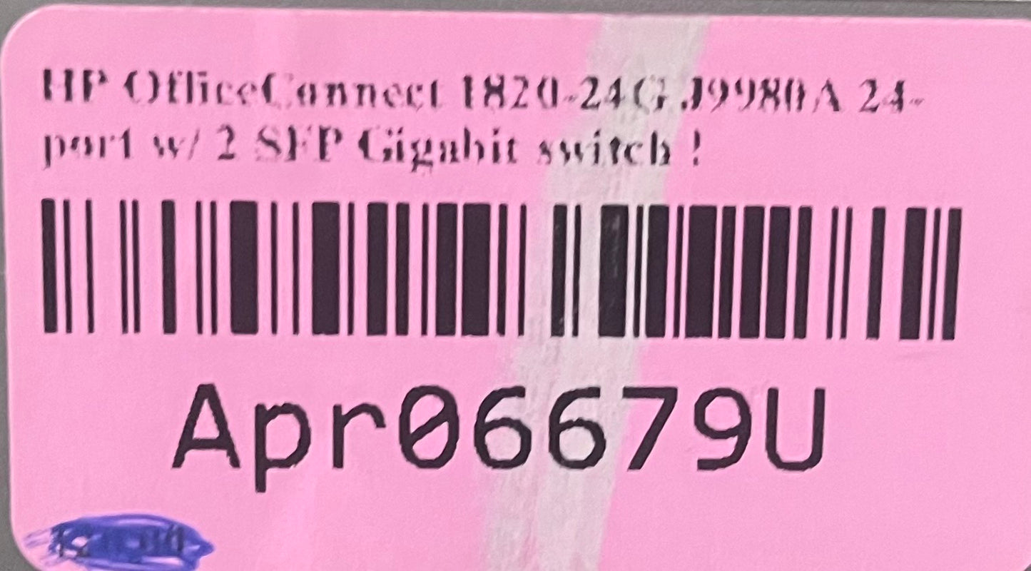 HP OfficeConnect 24port Switch - 2 na stanju