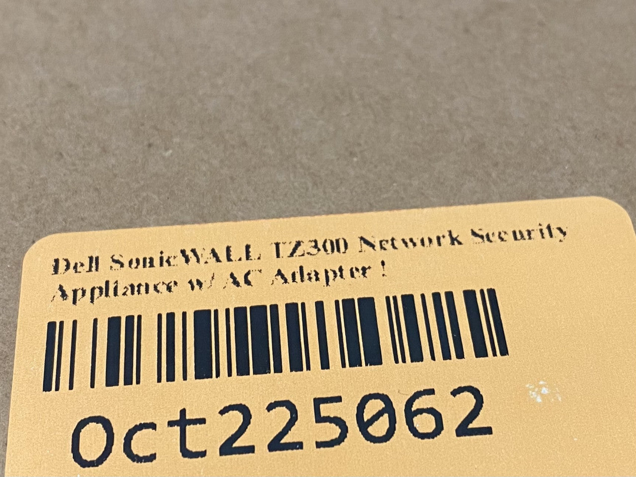 NOVO Dell SonicWALL TZ300 Network Security
