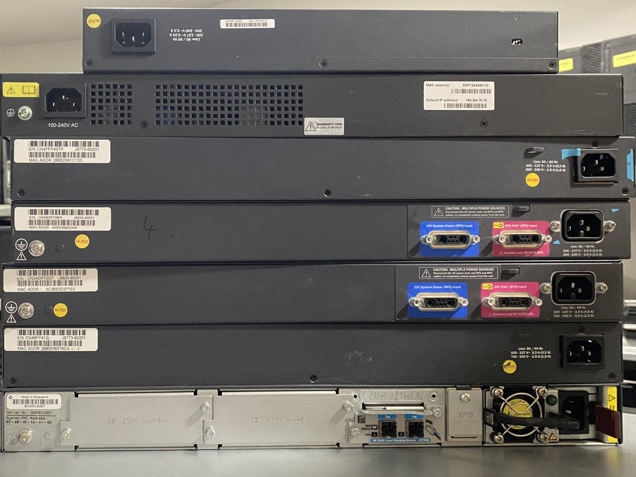 HP Switch / 24 porta- Više varijanti na stanju!