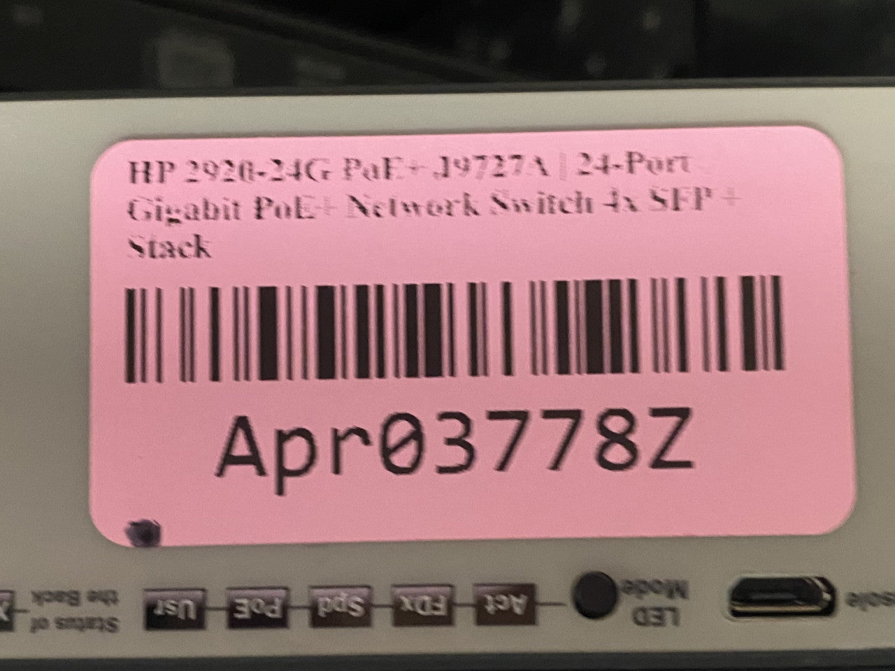HP Switch / 24 porta- Više varijanti na stanju!