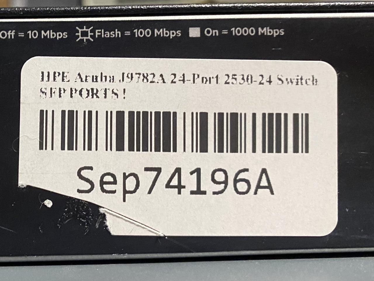 Aruba Switch- Više varijanti na stanju!