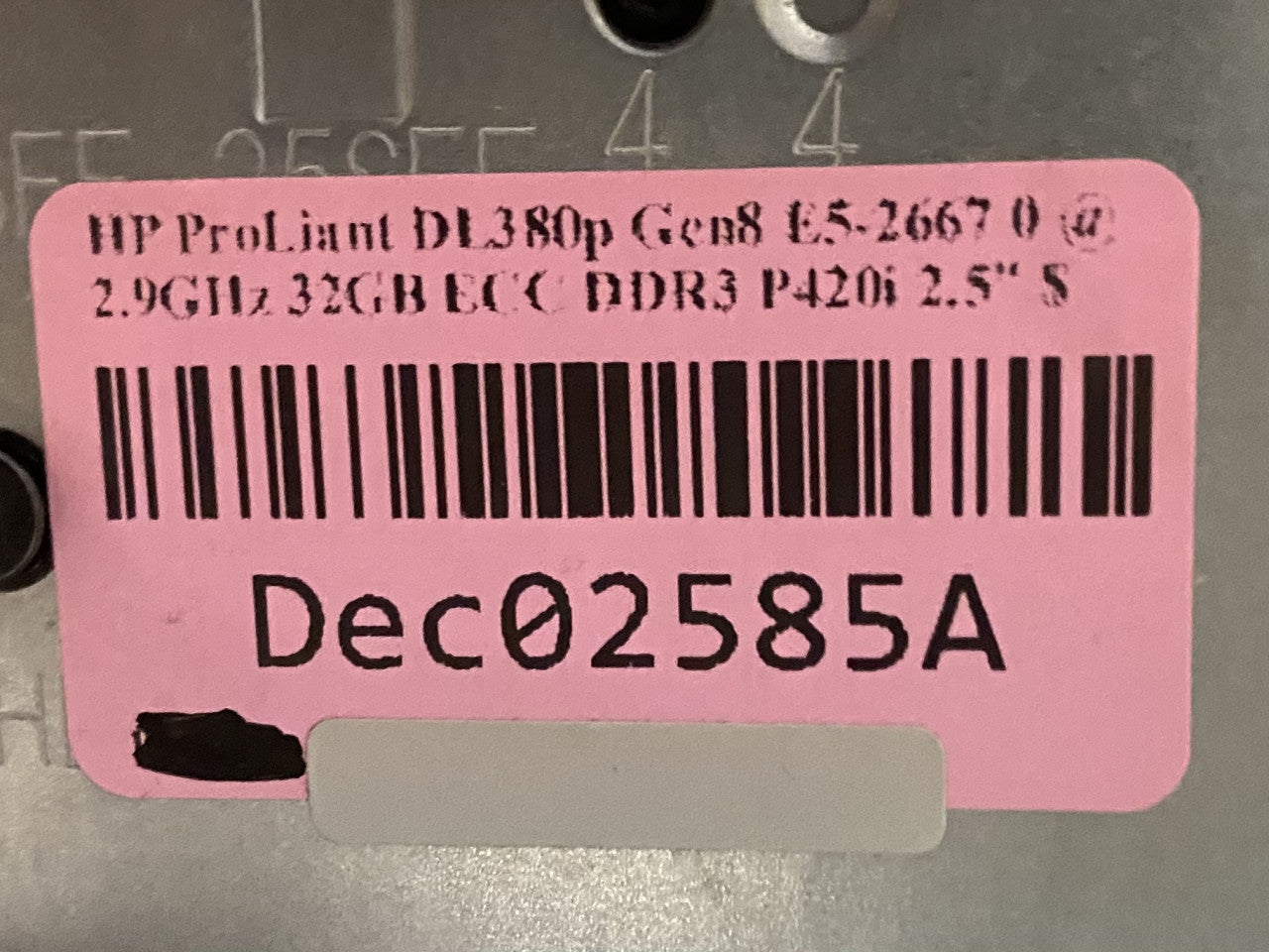 HP ProLiant DL380p Gen8 - Više opcija na stanju