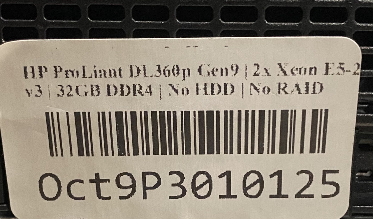 HP ProLiant DL360 Gen 9-Više opcija na stanju/ Pogledati slike