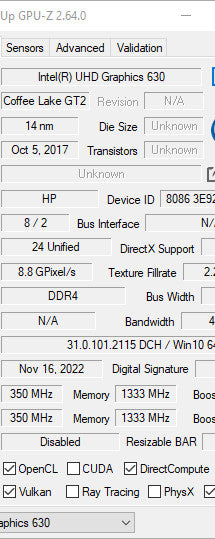 HP EliteDesk 800 G5 SFF i5-9500 16/500GB - PROČITATI OPIS