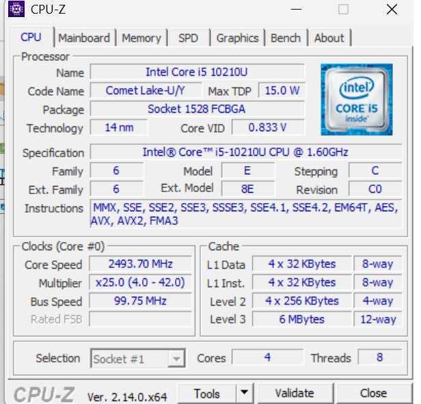 Dell Vostro 3490 i5-10210U 16/256GB