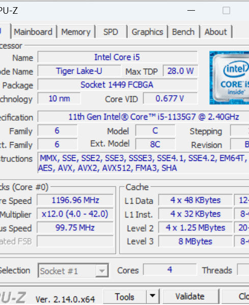 Dell Latitude 3420 i5-1135G7 16/256GB