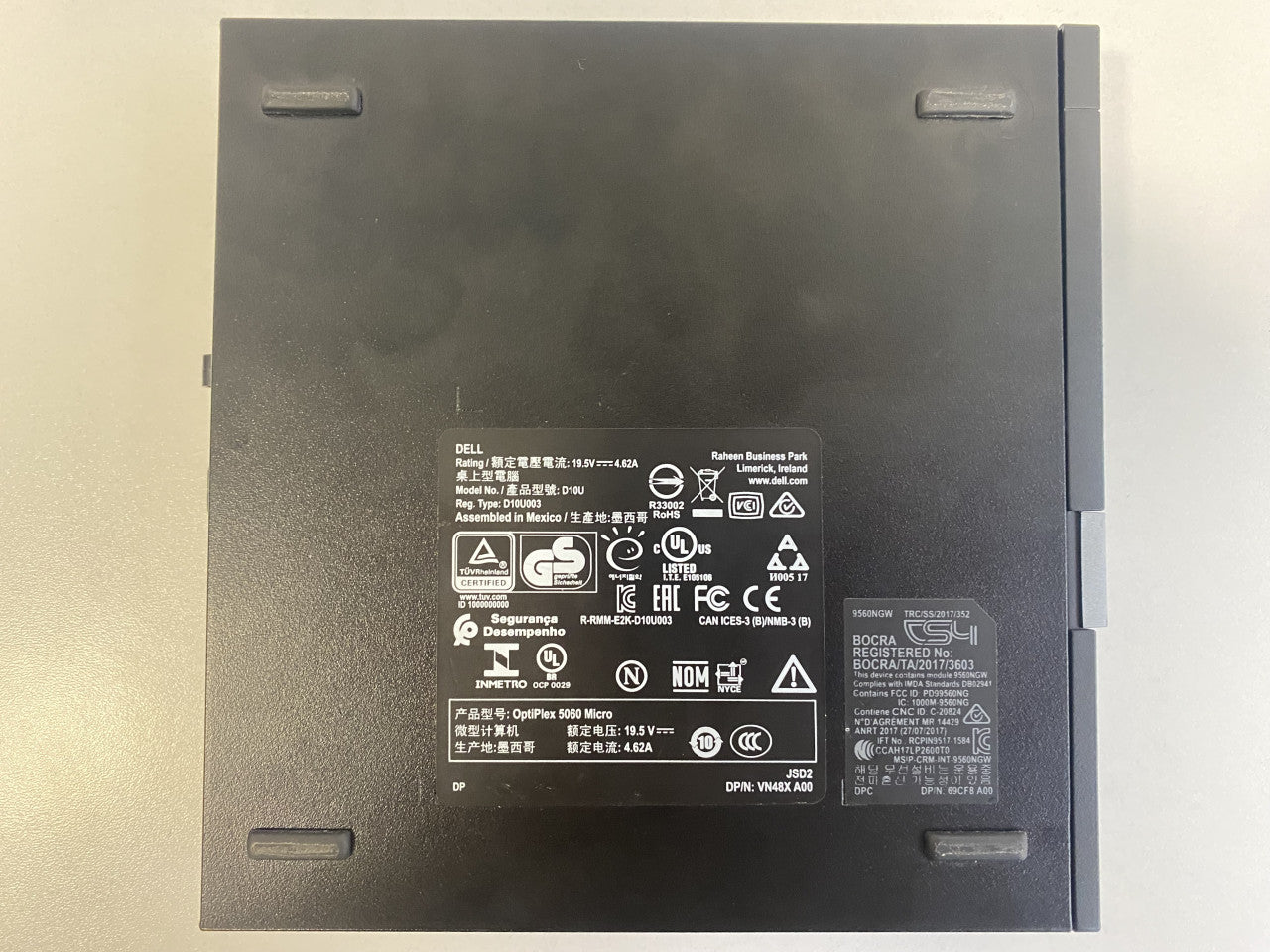 Dell OptiPlex 5060 USFF i5-8400T 2.10GHz 12/256