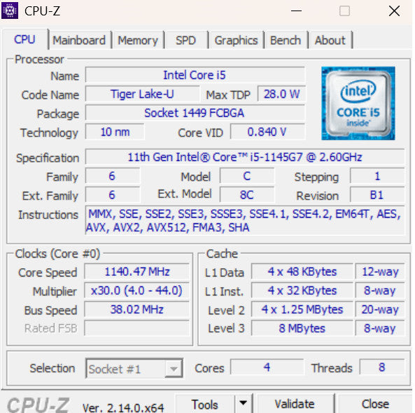 Dell Latitude 7420 i5-1145G7 16/256GB