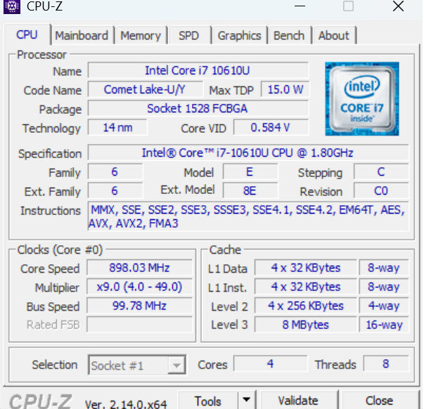 Dell Latitude 7410 i7-10610U 16/256GB